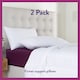 image 2 of Slumberdown Feels like Down Super Support Pillow, Firm Support, 2 Pack