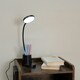 image 2 of ValueLights Marco Adjustable Black Rechargeable Wireless Pen Pot Dimmable Flexi Desk Lamp