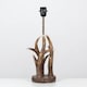 image 3 of ValueLights Intertwined Caribou Antler Design Table Lamp Base Rustic Natural Finish