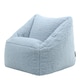 image 1 of icon Kids Teddy Bear Armchair Bean Bag Blue Childrens Bean Bags Blue