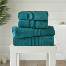 Quik Dri Absorbent Cotton Soft Rapid Drying Towels Blue | Lagoon | Hand towel