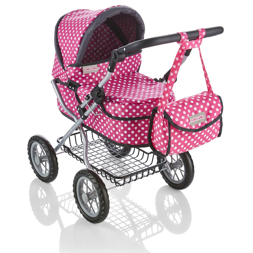 image 1 of Molly Dolly Deluxe Dolls Pram