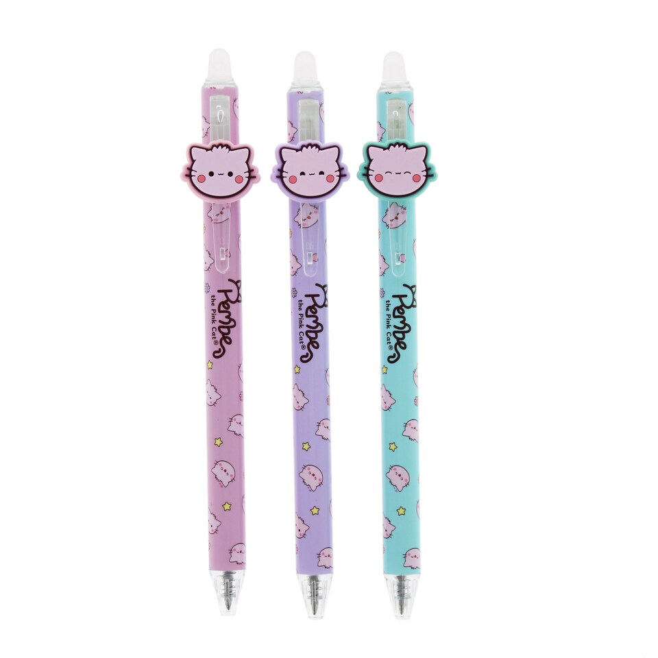image 1 of Pembe Eraseable Gel Pens - Set of 3