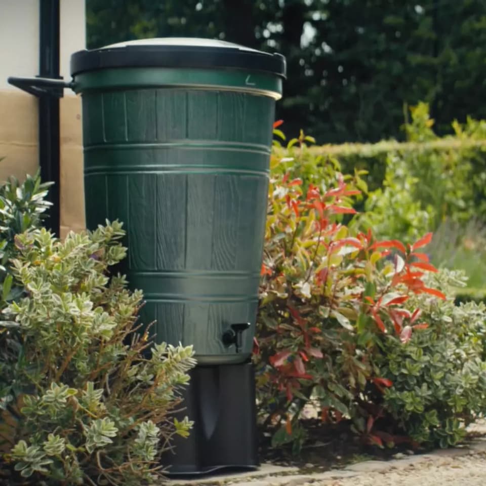 image 1 of Lid For Cloudburst / Garden Lake 200 Litre Water Butt | Grey | Grey | 660mm x 660mm x 100mm | 1