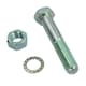 image 3 of M16 (16mm) x 90mm High Tensile Tow Bar Ball Fixing Bolts Washers + Nuts 6 Pack