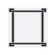 image 1 of Greek Frame Splash Back | White