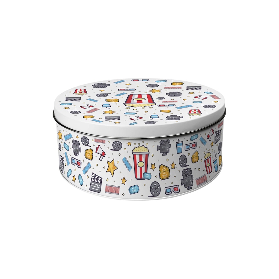 image 1 of Films & Movies Themed Small Cake Tin