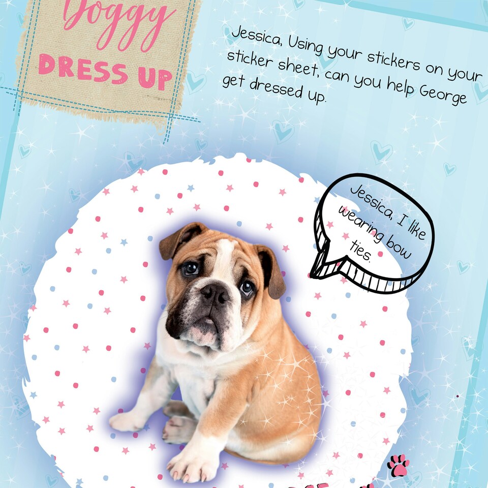 image 1 of Personalised Rachael Hale Adorable Animals Activity Book With Stickers