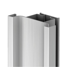 FittingsCo, Gola D Profile Vertical Central 2670mm Length 20mm Depth Anodised Aluminium, Bronze Anodised