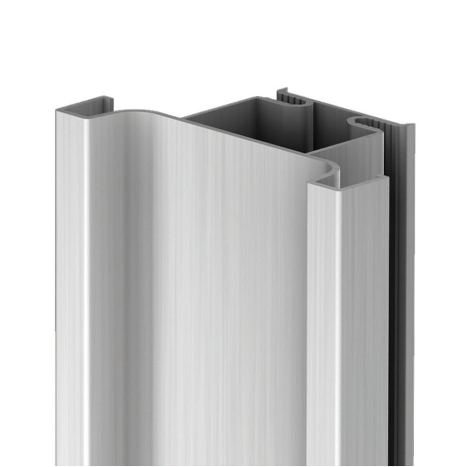 FittingsCo, Gola D Profile Vertical Central 2670mm Length 20mm Depth Anodised Aluminium, Bronze Anodised