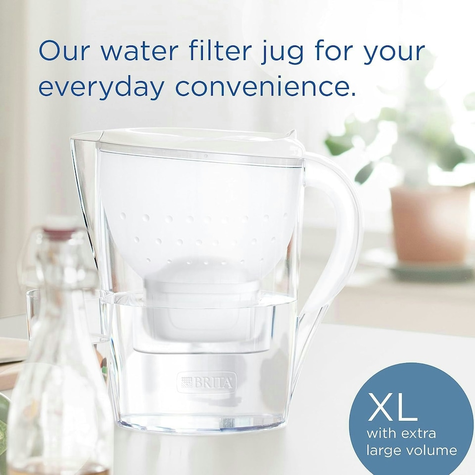 image 1 of BRITA Marella XL Water Filter Jug White (3.5L) incl. 1x MAXTRA PRO Pure Performance Cartridge