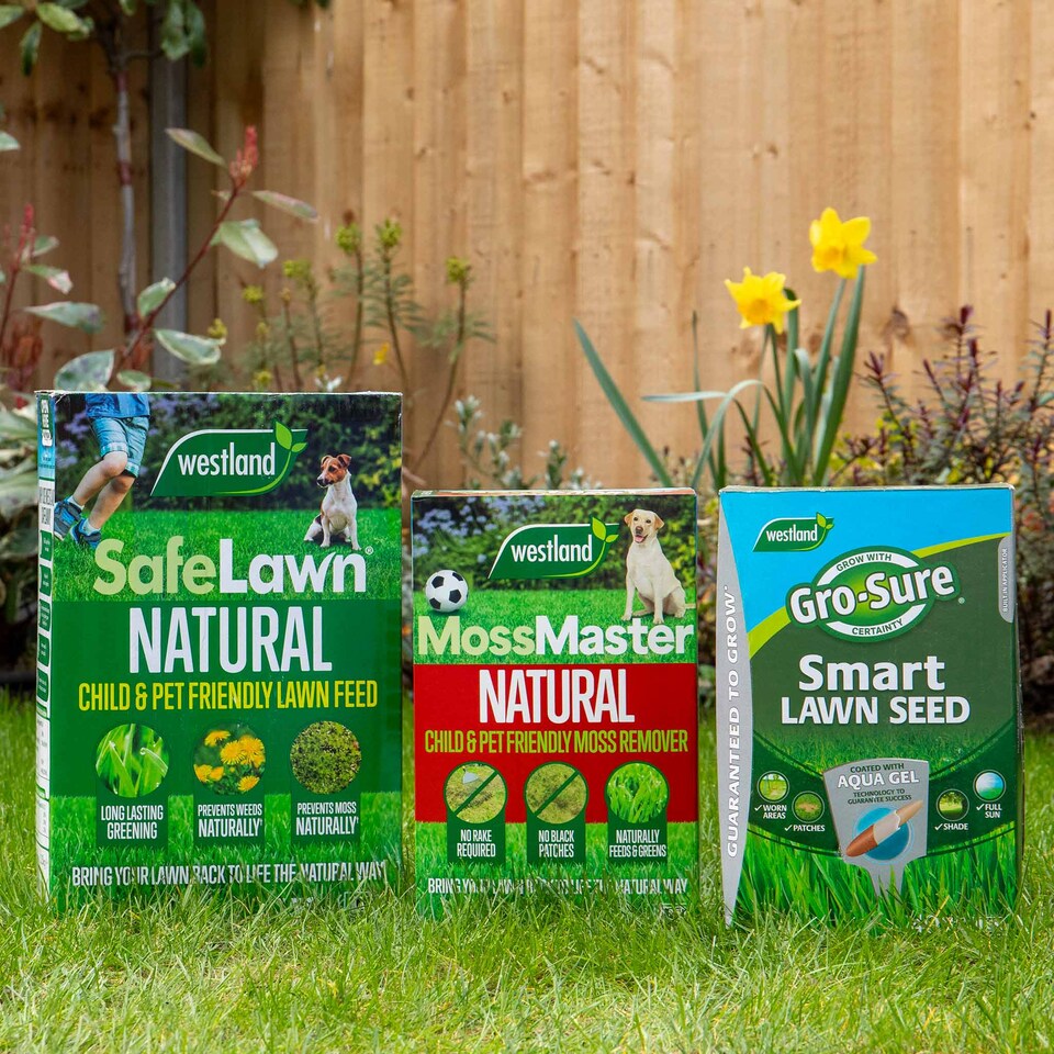 image 1 of Westland Natural Lawn Rescue Bundle large 400m2