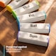 image 9 of Fineway Monthly Pill Organiser Morning/Evening with Stand - 28 Day Colour-Coded - White
