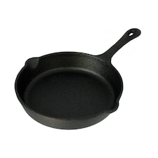 Buckingham Pre-Seasoned Cast Iron Frying Pan 25 cm.