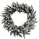 image 9 of 60cm Snow Tipped Christmas Wreath with 50 Warm White LEDs and 160 Bullet Tips