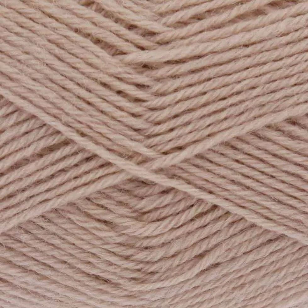 King Cole Beige Merino Blend 4 Ply Yarn (Value Pack 12 x 50g Balls) For Crochet, Knitting - 180m per ball