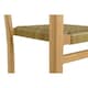 image 2 of Table set with 4 chairs DKD Home Decor 100 x 100 x 75 cm Brown