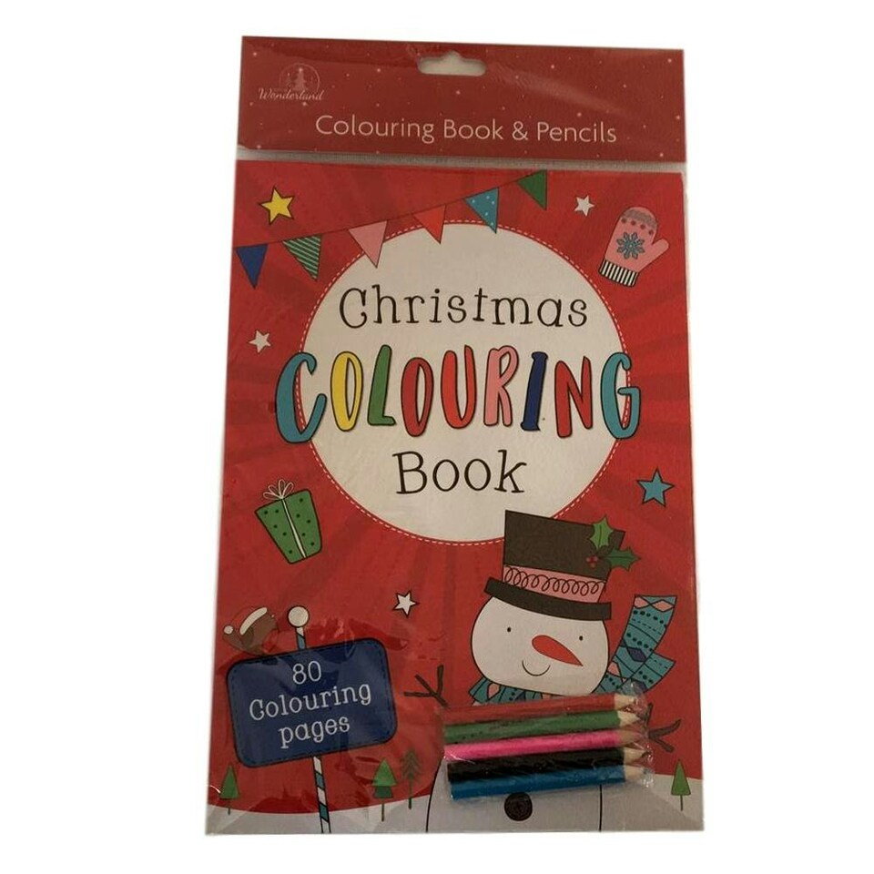 image 1 of Christmas Premium Colouring Book
