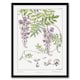 image 1 of Maurice Pillard Verneuil Framed Wall Art Print Wisteria Flower Home Décor