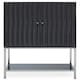 image 1 of Interiors by Premier Grey Hi Gloss Cabinet Grey