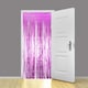image 1 of Pink Foil Door Curtain Backdrop 92cm x 244cm