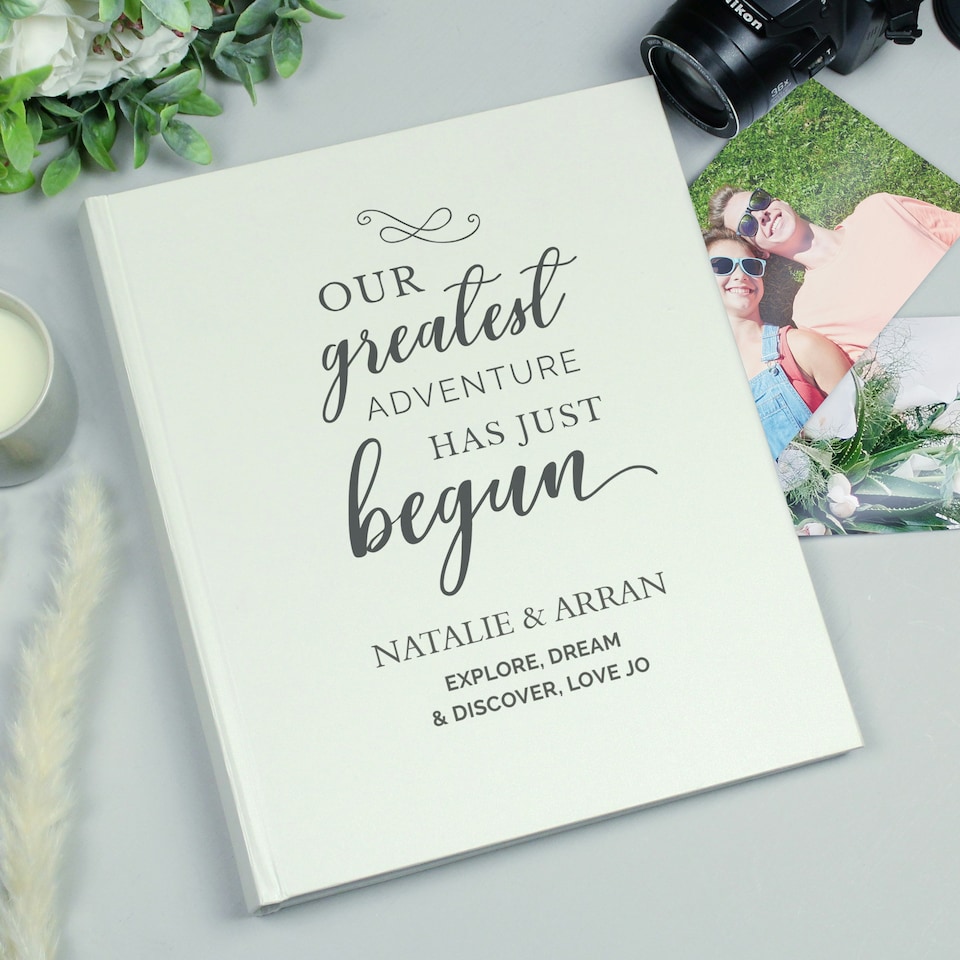 image 1 of Personalised Our Greatest Adventure Traditional Photo Album