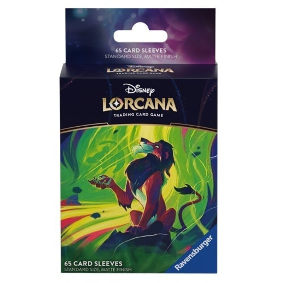image 1 of Disney Lorcana: Azurite Sea - Card Sleeve Pack - Scar