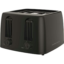 Hamilton Beach 1300W Essential Toaster 4 Slice - Black HB4T5032B