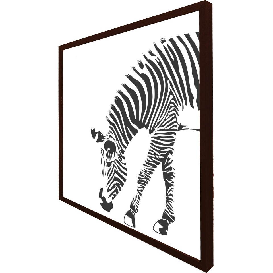 image 1 of Zebra (Picture Frame) Black | S