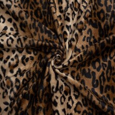 Minerva Core Range Brown Velboa Faux Fur Fabric for Dressmaking, Toy Making, 145cm / 57" Wide - per metre