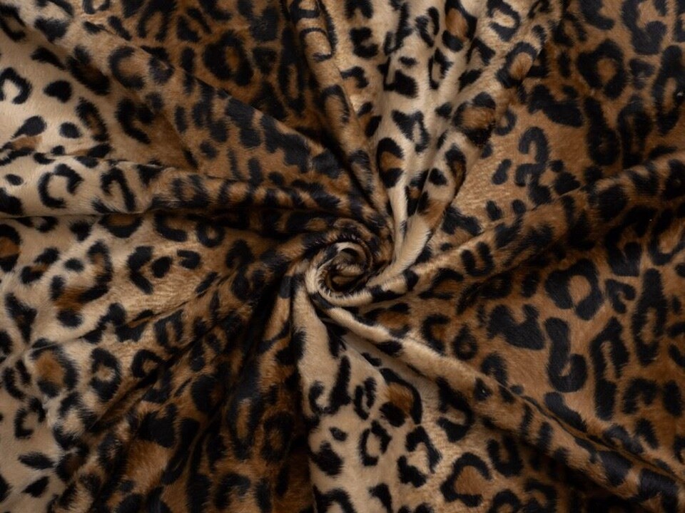 Minerva Core Range Brown Velboa Faux Fur Fabric for Dressmaking, Toy Making, 145cm / 57" Wide - per metre