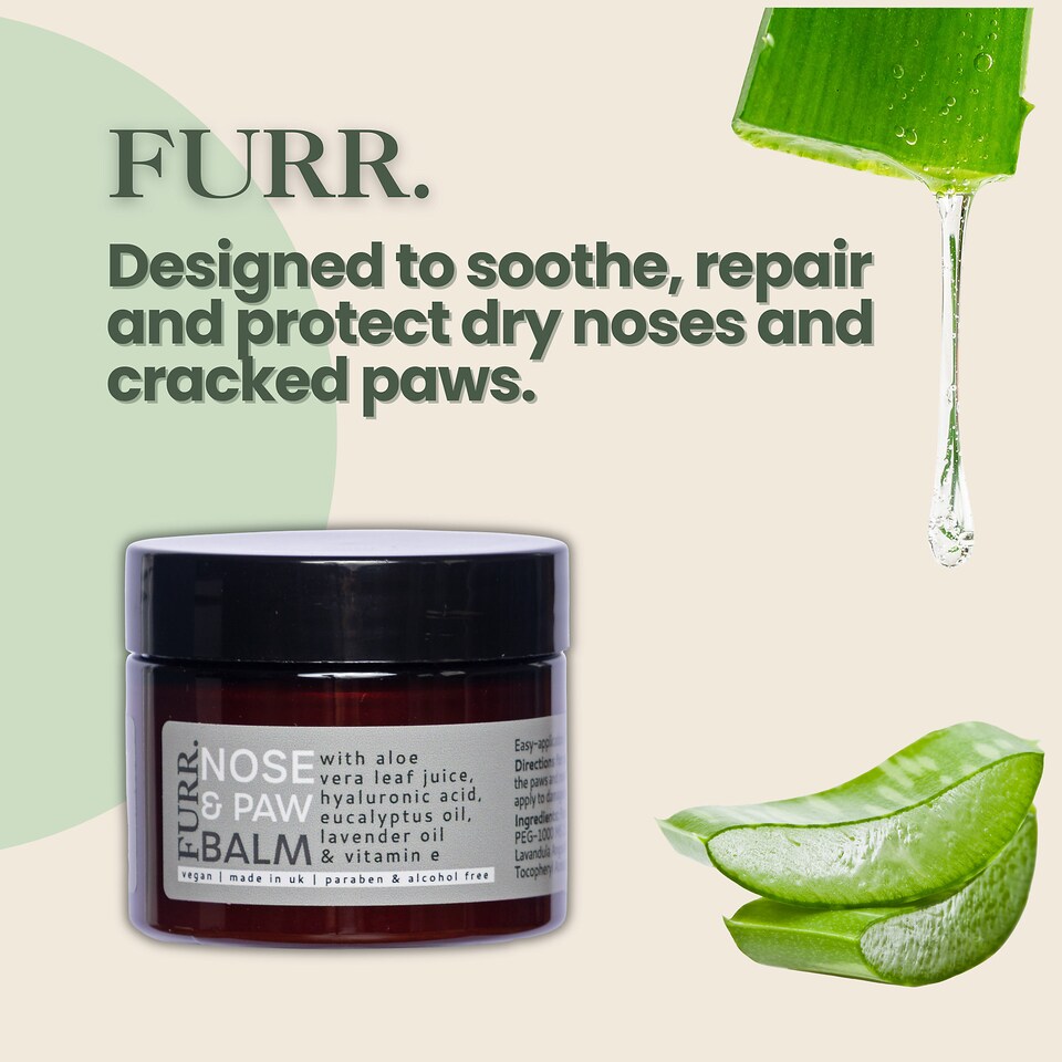 image 1 of FURR Paw & Nose Balm for Dogs 50ml, Lick-Safe, Natural Healing & Hydration for Dry Noses & Cracked Paws