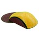 image 2 of Sanding Block Hook/Loop With 3 Discs Yellow 85 x 150 mm 3 Pads / Discs DA Sil231