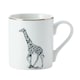 image 1 of Mikasa Giraffe Straight-Sided Porcelain Mug, 280ml | White