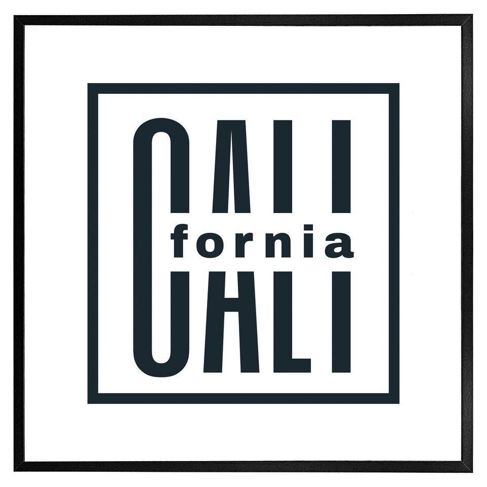 image 1 of California (Picture Frame) Black | M