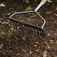 image 3 of Kent & Stowe Garden Life Lightweight Soil Rake, 12-Tine Stainless Steel Head, 130 cm Ash Handle | Multi | 130cm / 51in