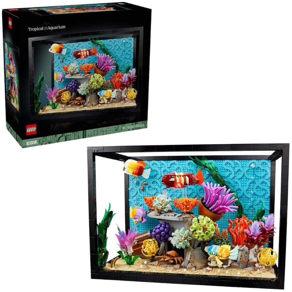 image 1 of LEGO Icons Tropical Aquarium 10366