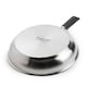 image 4 of KitchenAid Classic Stainless Steel Frying Pan, 28cm
