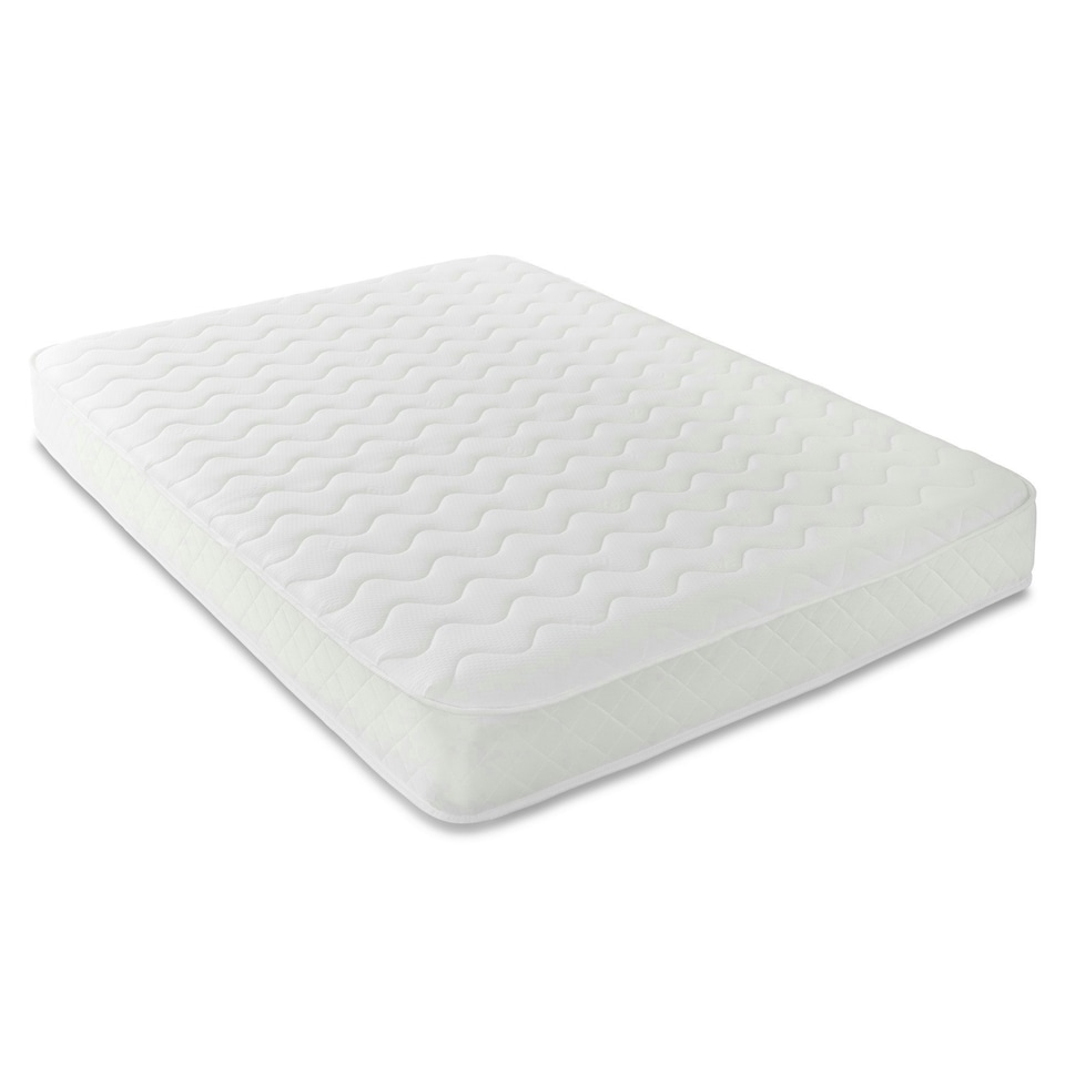 image 1 of Close Flame Hybrid Mattress - Soft Feel, Deep Quilted Plush Sleep Surface White | Small Double