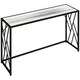 image 6 of HOMCOM Vintage Sofa Table, Metal Frame Console Table for Hallway Living Room Grey | Grey