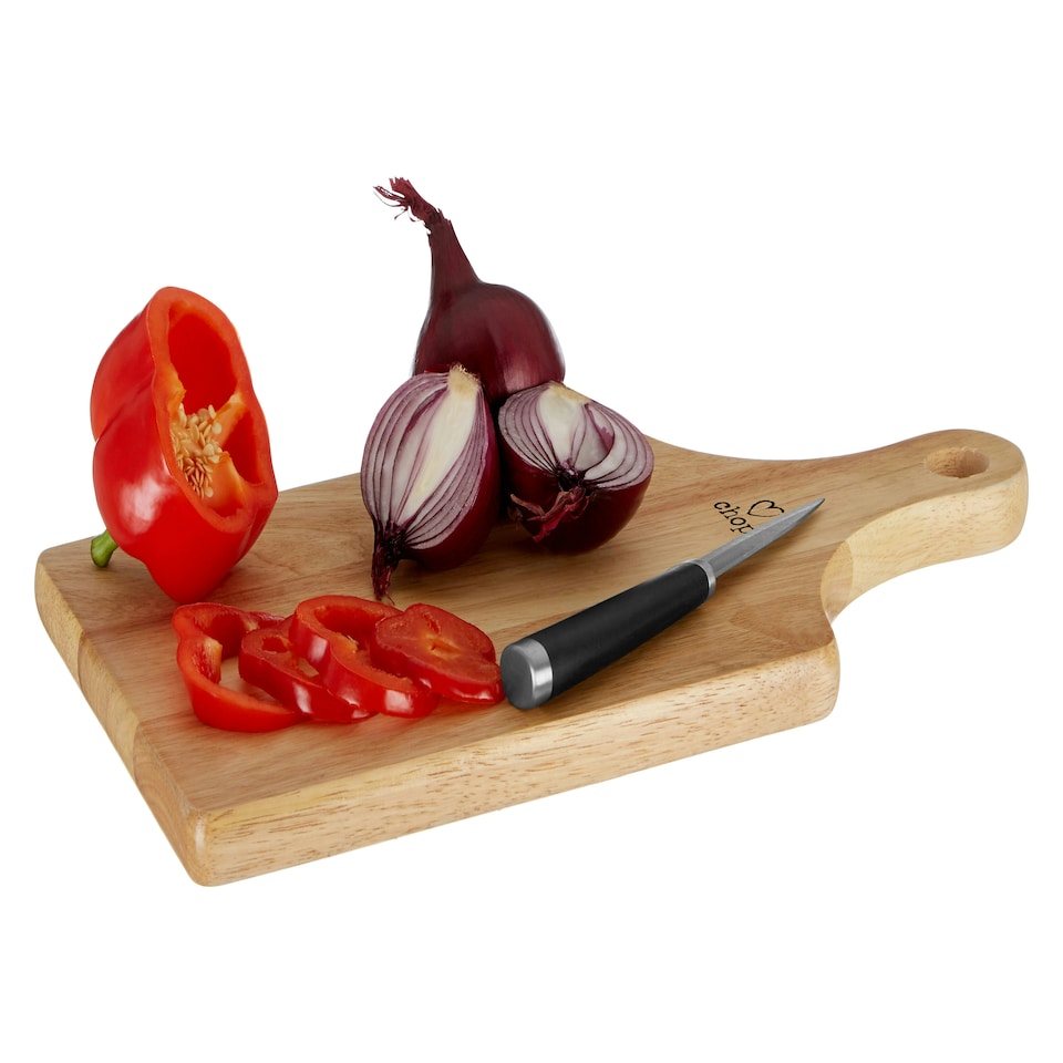 image 1 of Interiors By Premier Paddle Large Chopping and Serving Board, Durable Eco-Friendly Acacia Wood Cutting Board