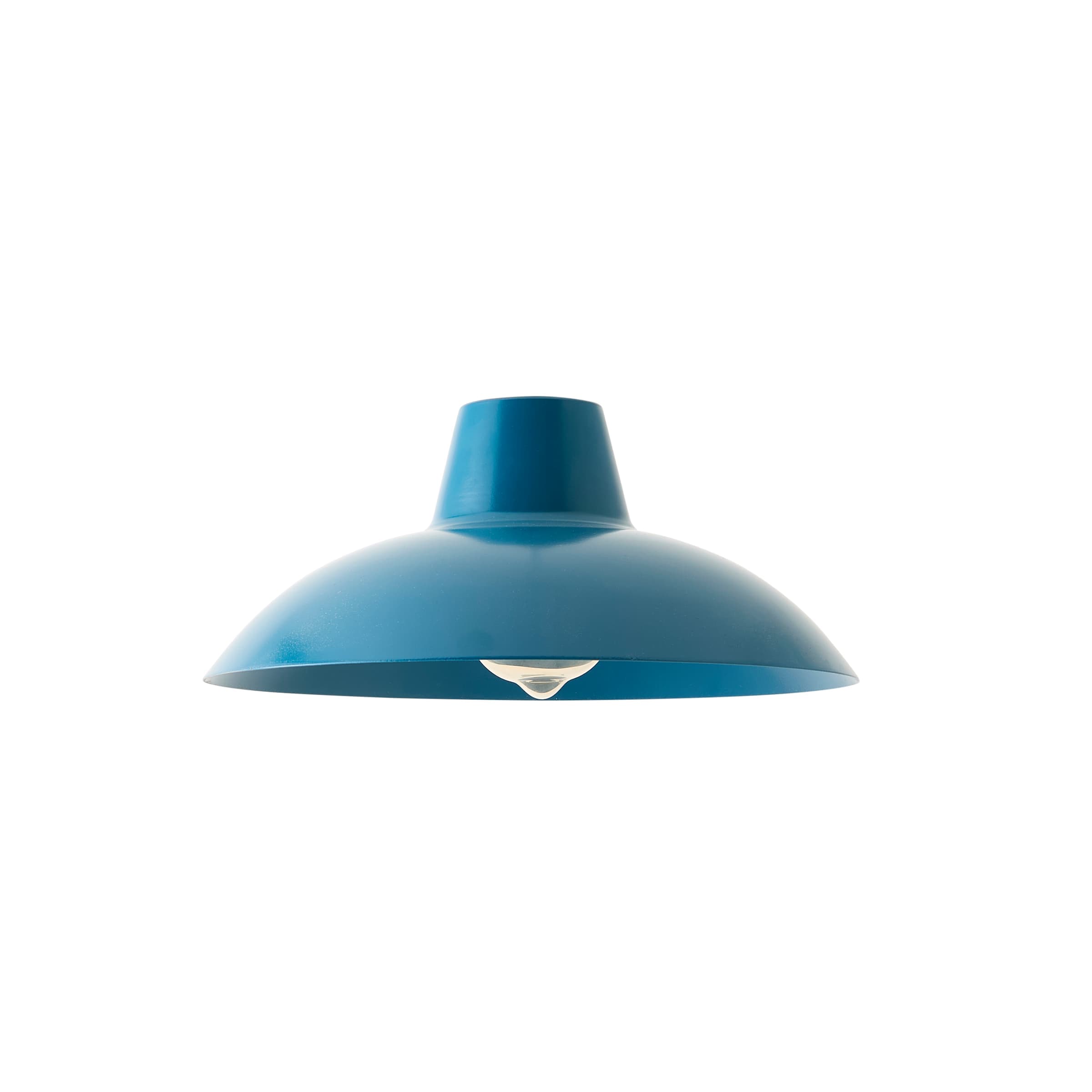 ValueLights Civic French Blue Ceiling Pendant Shade Blue