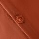image 4 of OHS Soft Cosy Microfibre Plain Duvet Cover and Pillowcase Set | Orange | Rust | Super King