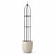 image 1 of Garden Obelisk for Climbing Plants 170cm - Metal Plant Cage Support Trellis Rose Tower for Flowers, Patio Pots, Shrubs, Borders