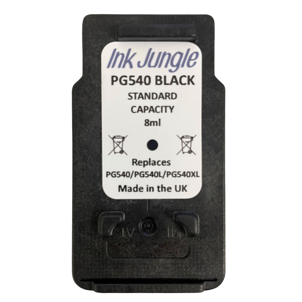 image 1 of Ink Jungle PG540 Black & CL541 Colour Refilled Ink Cartridge - Replaces Canon PG540 Black & CL541 Colour