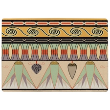 Egyptian Pattern Designer Rug | Multi