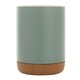 image 2 of XD Collection Cork Ceramic 280ml Mug - Green/White - One Size