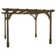 image 1 of Premium Pergola - Wood - L360 x W480 x H270 cm - Rustic Brown
