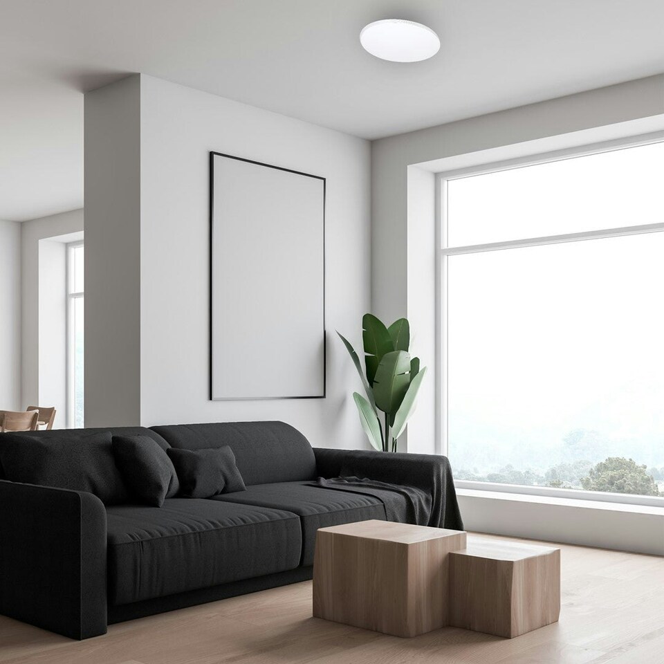 image 1 of Milagro Ceiling Lamp Siena 25W LED 350 Mm + Remote Control