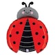 image 1 of Ladybird Bug Giant Foil Helium Balloon 61cm / 24 in